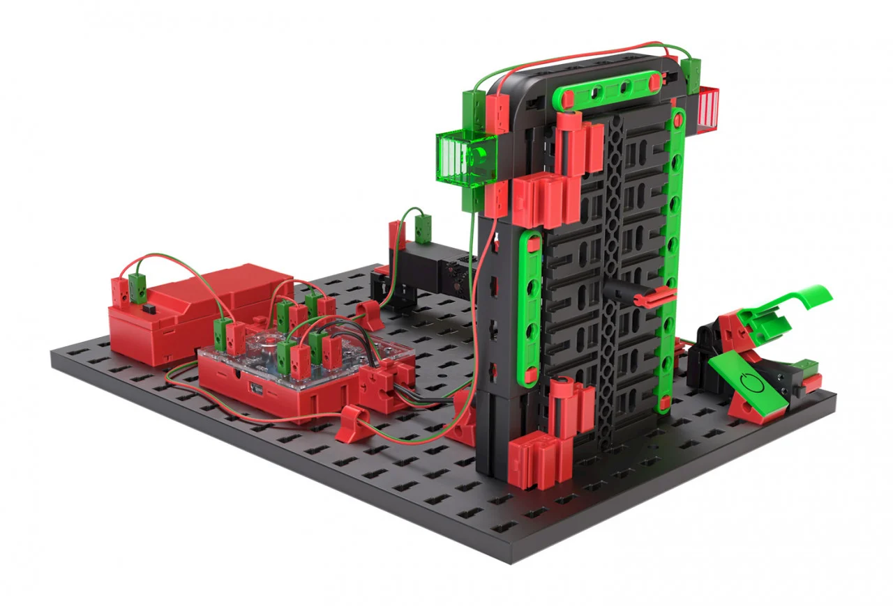 Kit STEM Smart Robots Pro, Invata sa programezi roboti, 362 piese, Fischertechnik, varsta 6 - 9, 9+ ani, Baiat, Fata [13]