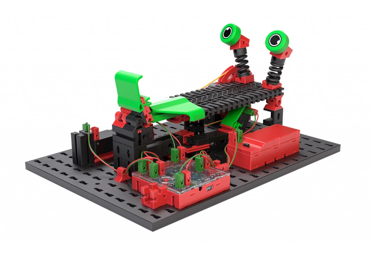 Kit STEM Smart Robots Pro, Invata sa programezi roboti, 362 piese, Fischertechnik, varsta 6 - 9, 9+ ani, Baiat, Fata [11]