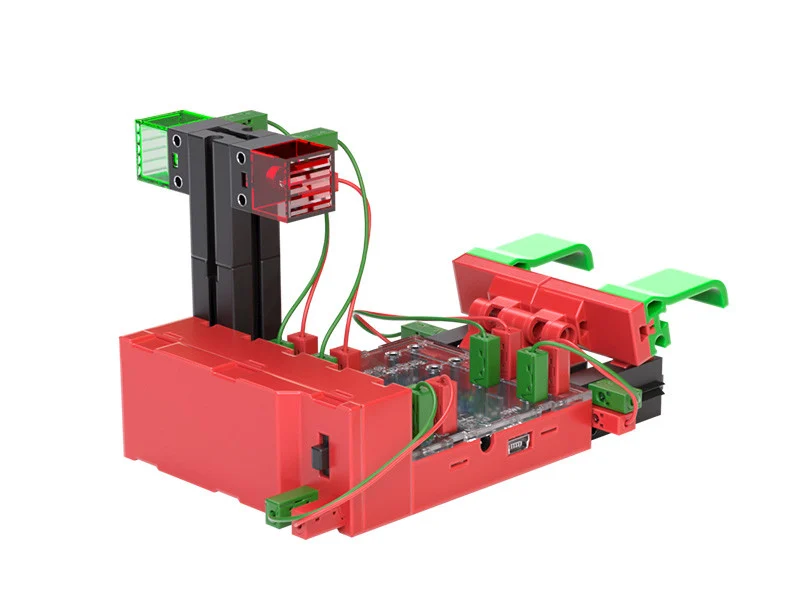 Kit STEM Smart Robots Pro, Invata sa programezi roboti, 362 piese, Fischertechnik, varsta 6 - 9, 9+ ani, Baiat, Fata [16]
