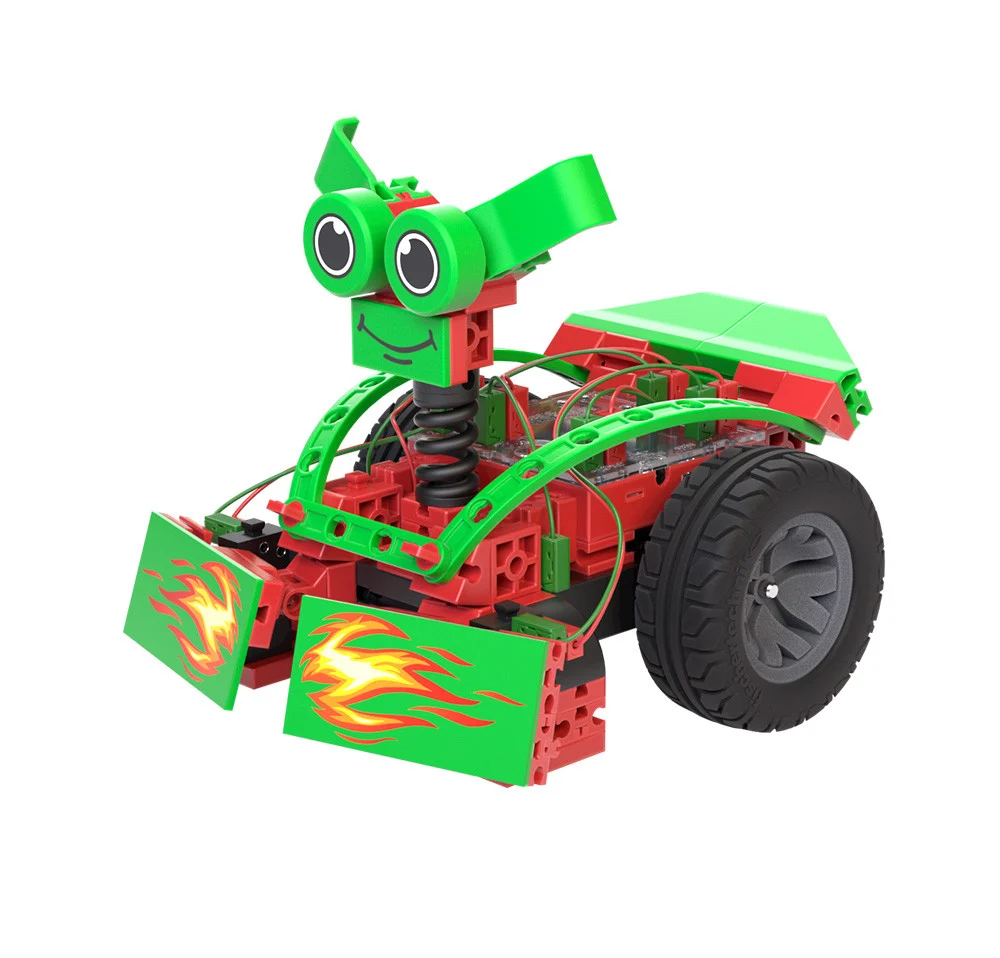 Kit STEM Smart Robots Pro, Invata sa programezi roboti, 362 piese, Fischertechnik, varsta 6 - 9, 9+ ani, Baiat, Fata [5]