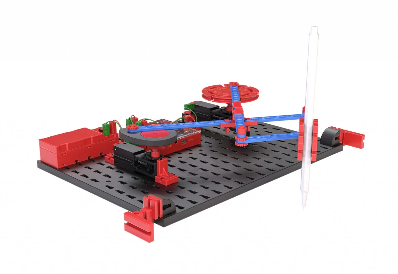 Kit STEM Smart Robots Pro, Invata sa programezi roboti, 362 piese, Fischertechnik, varsta 6 - 9, 9+ ani, Baiat, Fata [10]