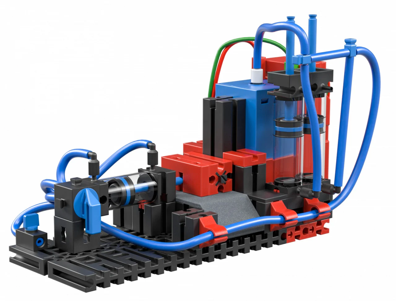 Kit STEM Strong Pneumatics, 660 piese, Fischertechnik, varsta 9+ ani, Baiat, Fata [11]