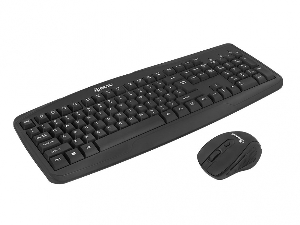 Kit tastatură și mouse fără fir Tellur Basic, negru [3]