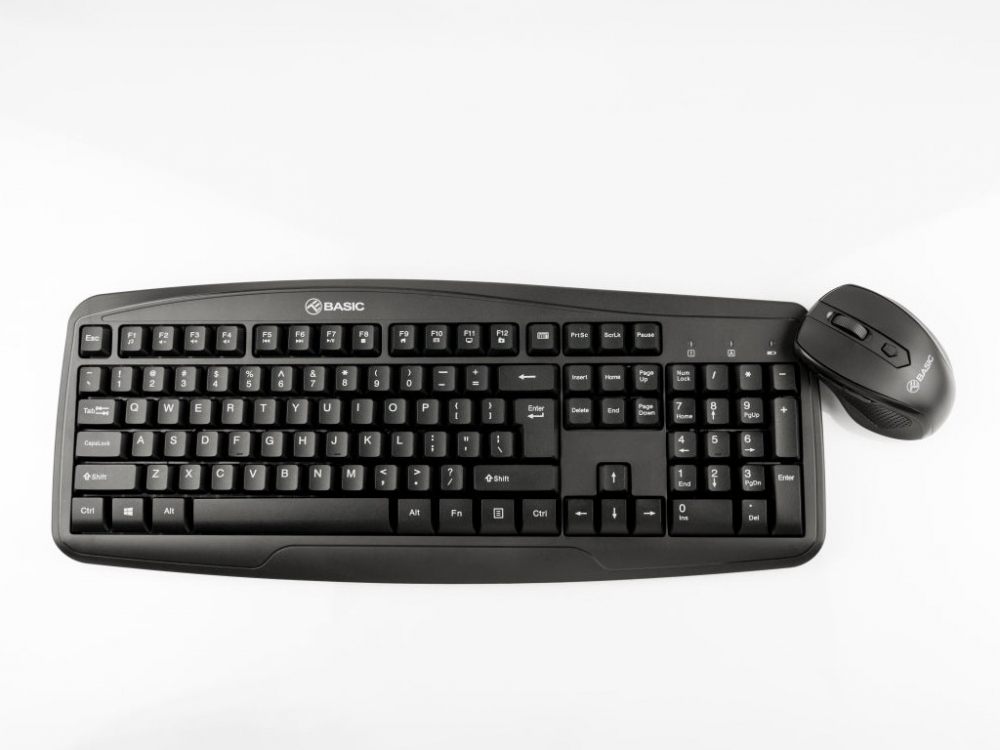 Kit tastatură și mouse fără fir Tellur Basic, negru [4]