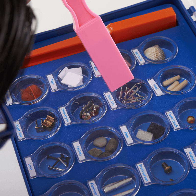 Kit educativ testare magnetism 20 obiecte + 2 baghete | Micostore [3]