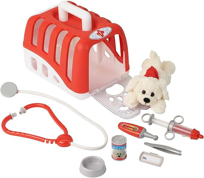 Kit veterinar cu catelus si accesorii [1]
