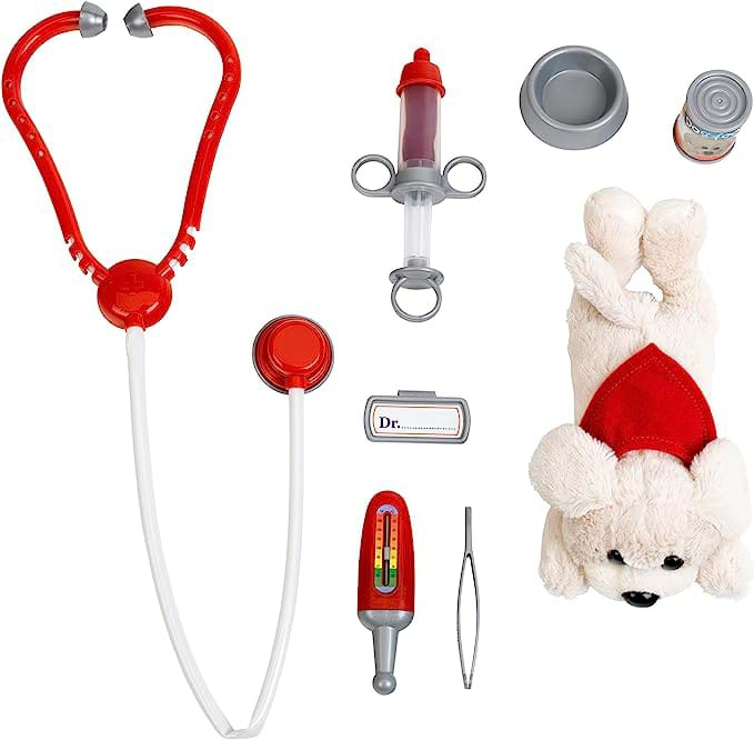 Kit veterinar cu catelus si accesorii [3]