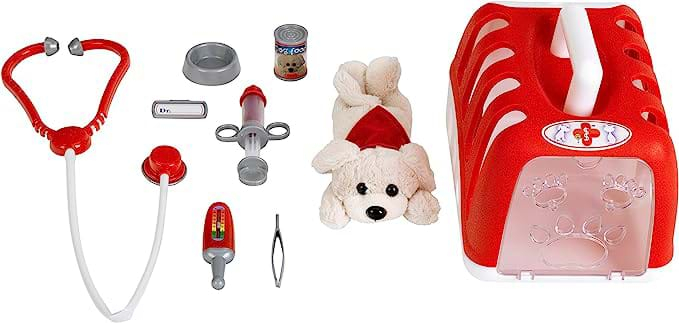 Kit veterinar cu catelus si accesorii [2]