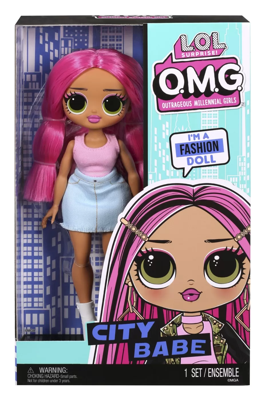L.o.l surprise! o.m.g. papusa city babe, varsta de la 3 ani la 7 ani [1]