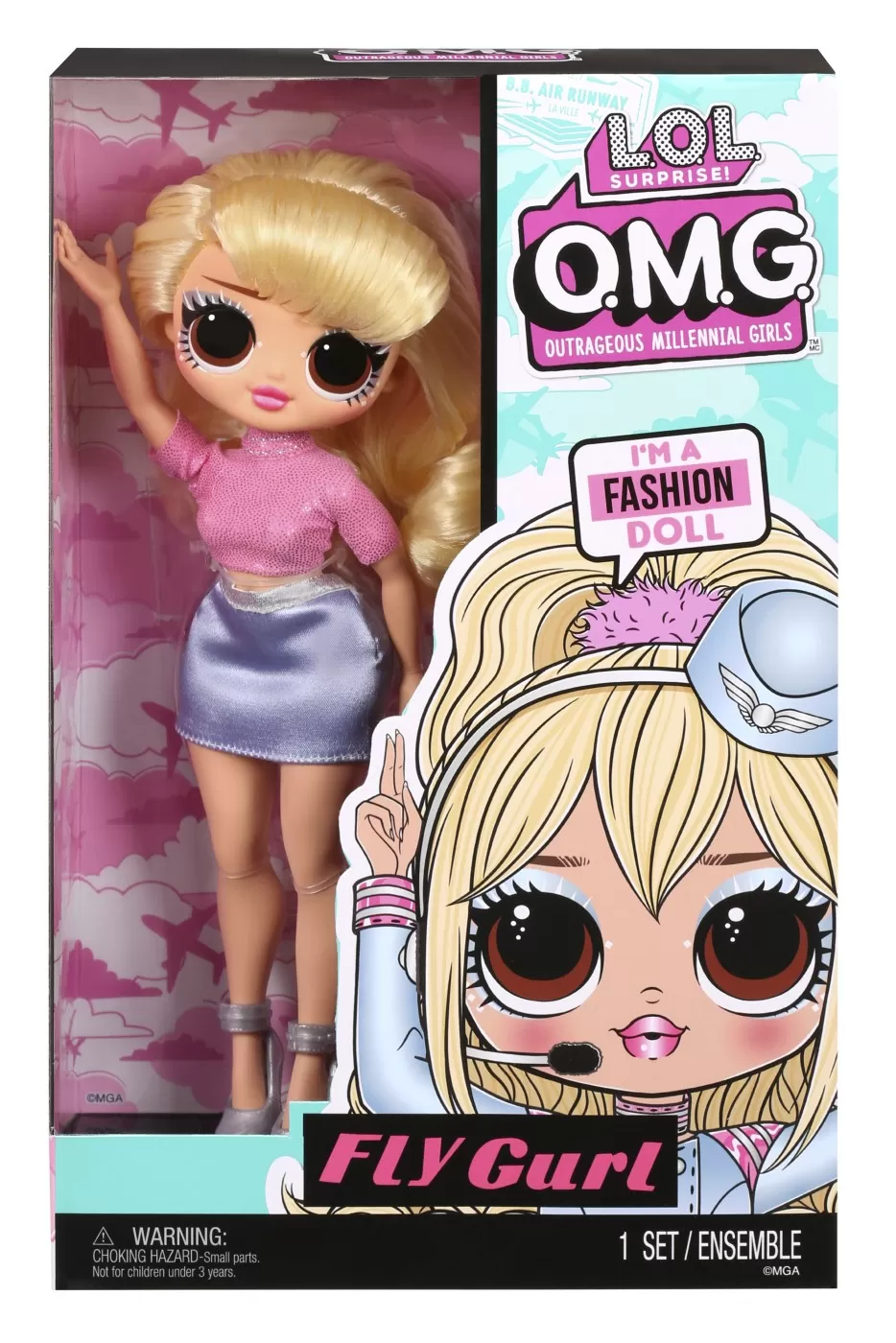 L.o.l surprise! o.m.g. papusa fly gurl, varsta de la 3 ani la 7 ani [1]