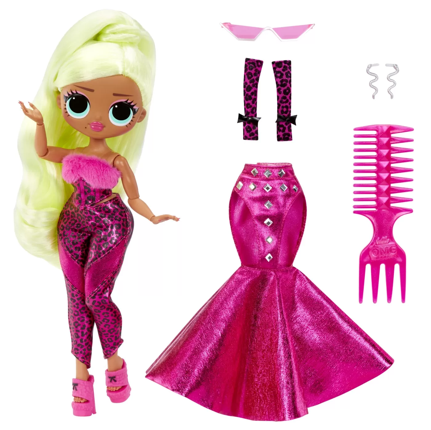 L.o.l. surprise! omg lady diva papusa fashionista cu accesorii, varsta de la 3 ani la 7 ani [2]