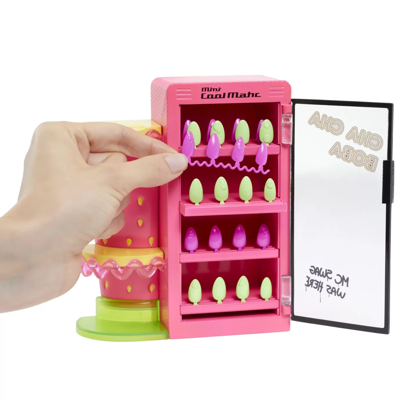 L.o.l. surprise! omg sweet nails pinky pops fruit shop set papusa cu accesorii, varsta de la 3 ani la 7 ani [11]