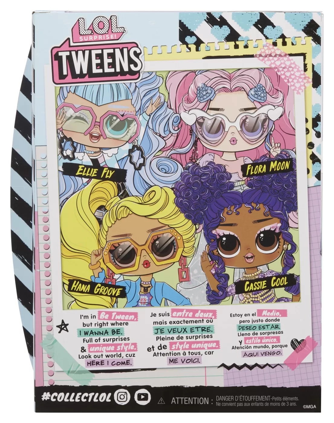 L.o.l. surprise! tweens papusa fashionista ellie fly cu surprize, varsta de la 3 ani la 7 ani [8]