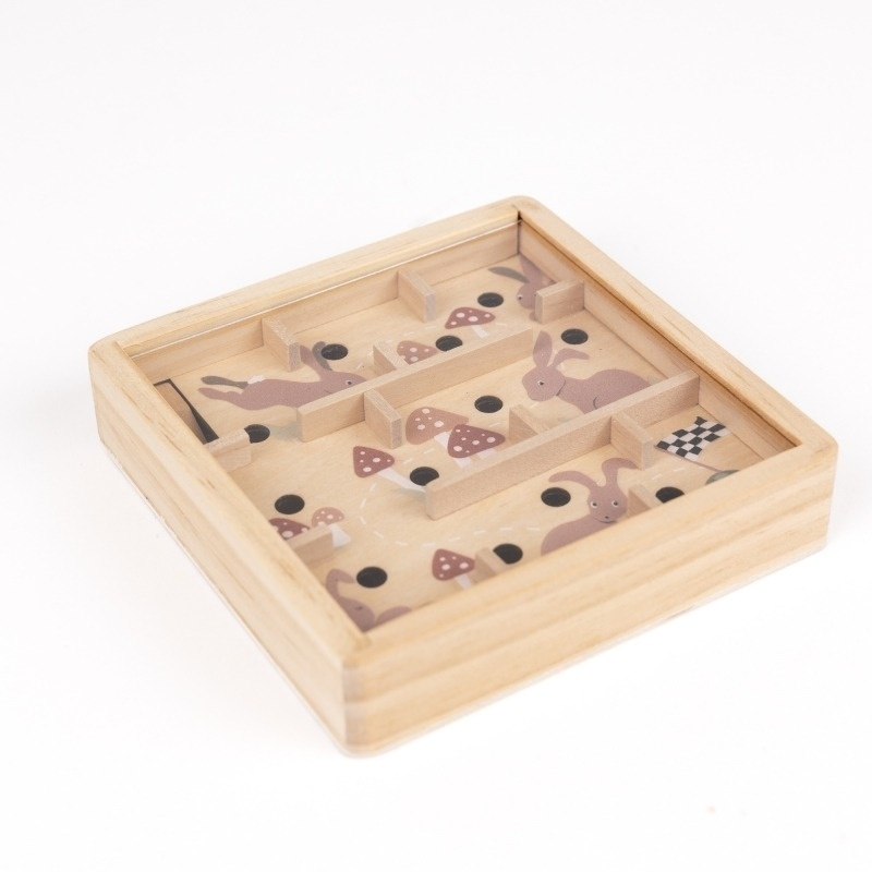 Labirint din lemn cu bila, Egmont Toys pentru Baiat, Fata varsta 3 - 6, 6 - 9 [2]