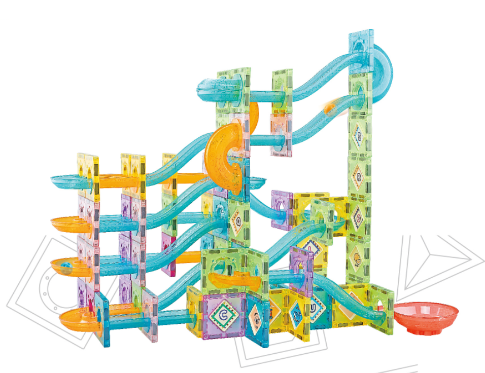 Labirintul meu magnetic - 160 piese (5.5 cm) [6]