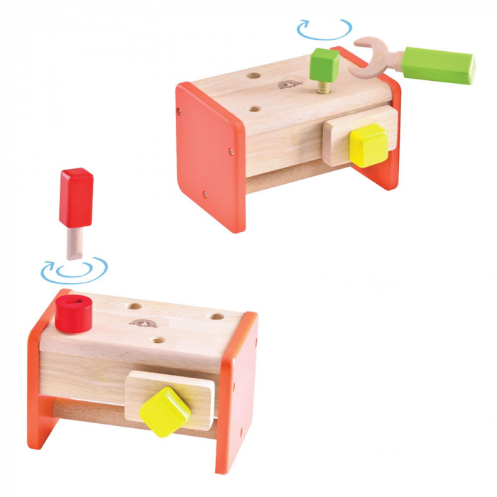 Ladita cu scule din lemn, Wonderworld, 3-7 ani [4]