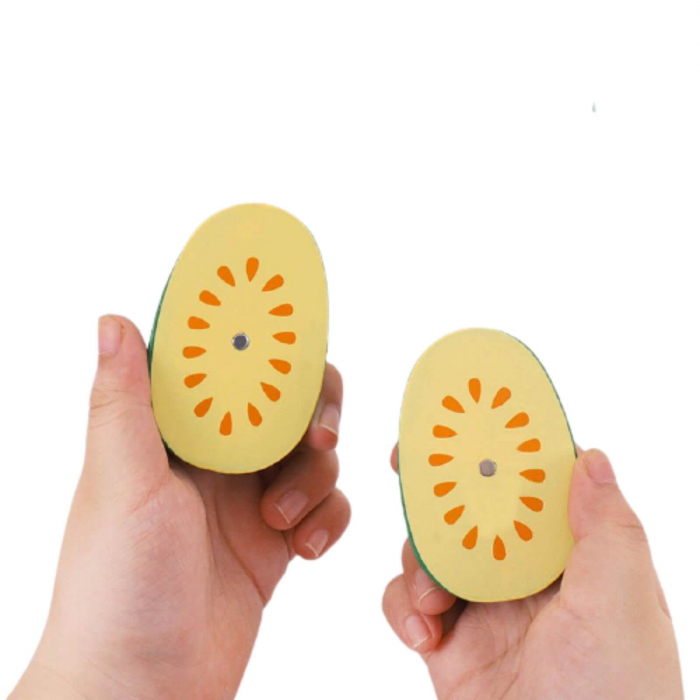 Jucarie lemn feliere ladita cu fructe, legume, alimente cu magnet. [6]