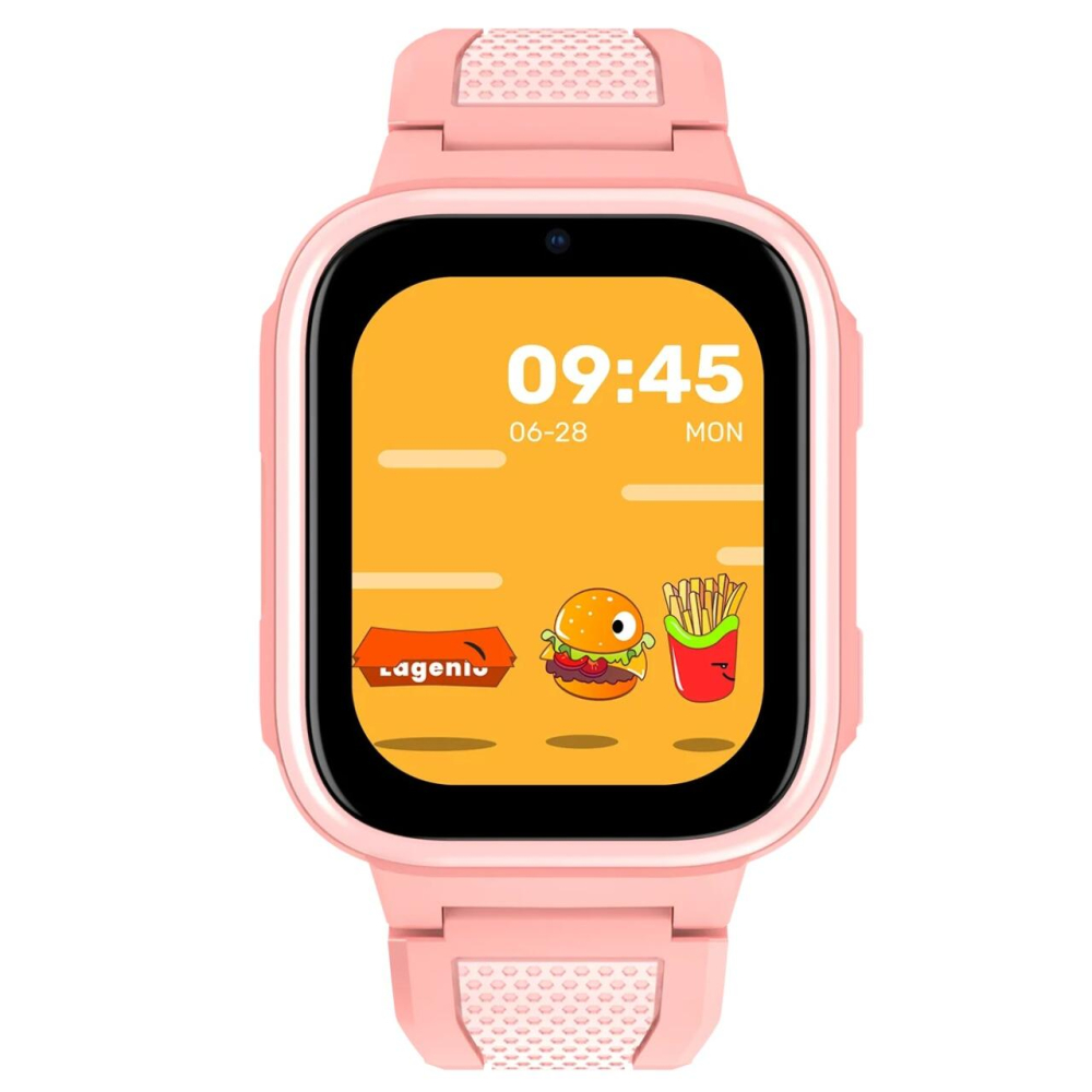 LAGENIO Smartwatch pentru copii cu Functie Telefon, K10 Conexiune 4G, Localizare GPS, IP68, Funcție SOS, Roz [2]