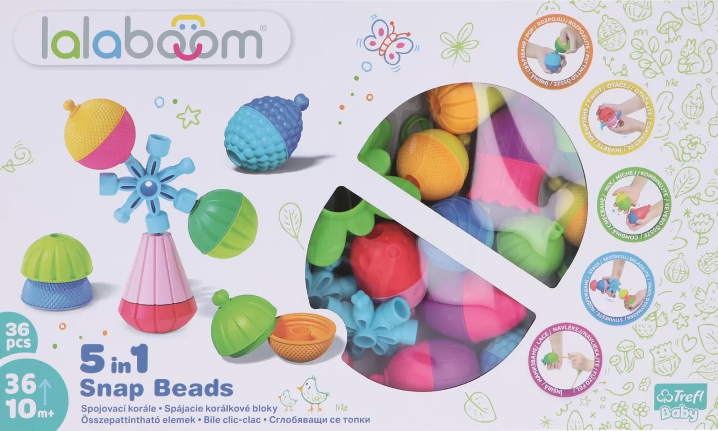 Lalaboom joc de dezvoltare bebe montessori 36 piese [2]