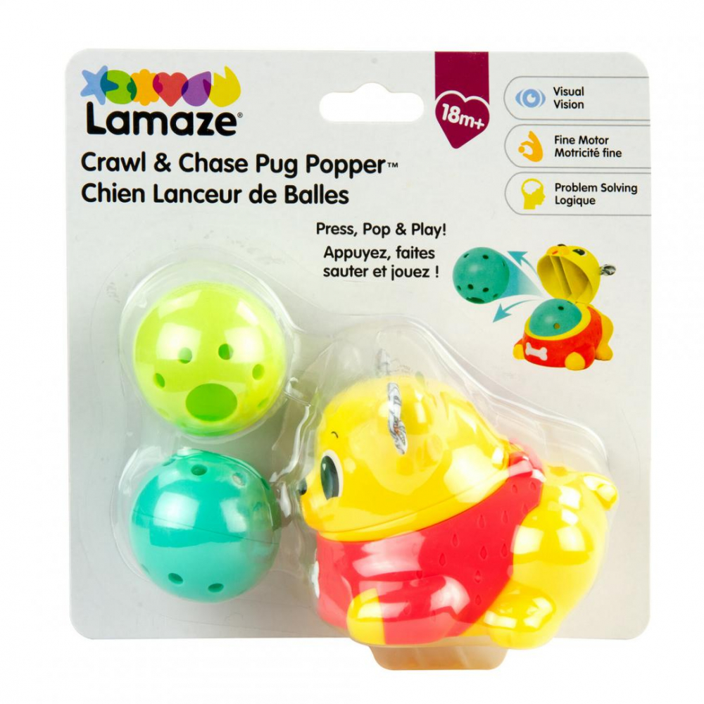 Lamaze- jucarie de urmarire, pug [5]