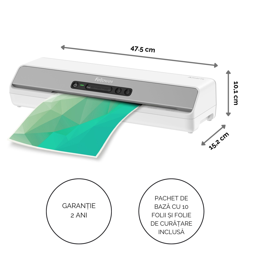 Laminator a3 amaris lx 6 role fellowes [5]