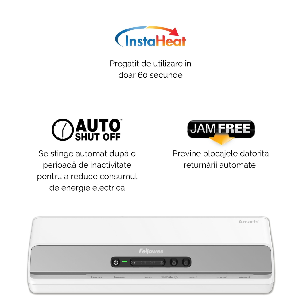 Laminator a3 amaris lx 6 role fellowes [4]