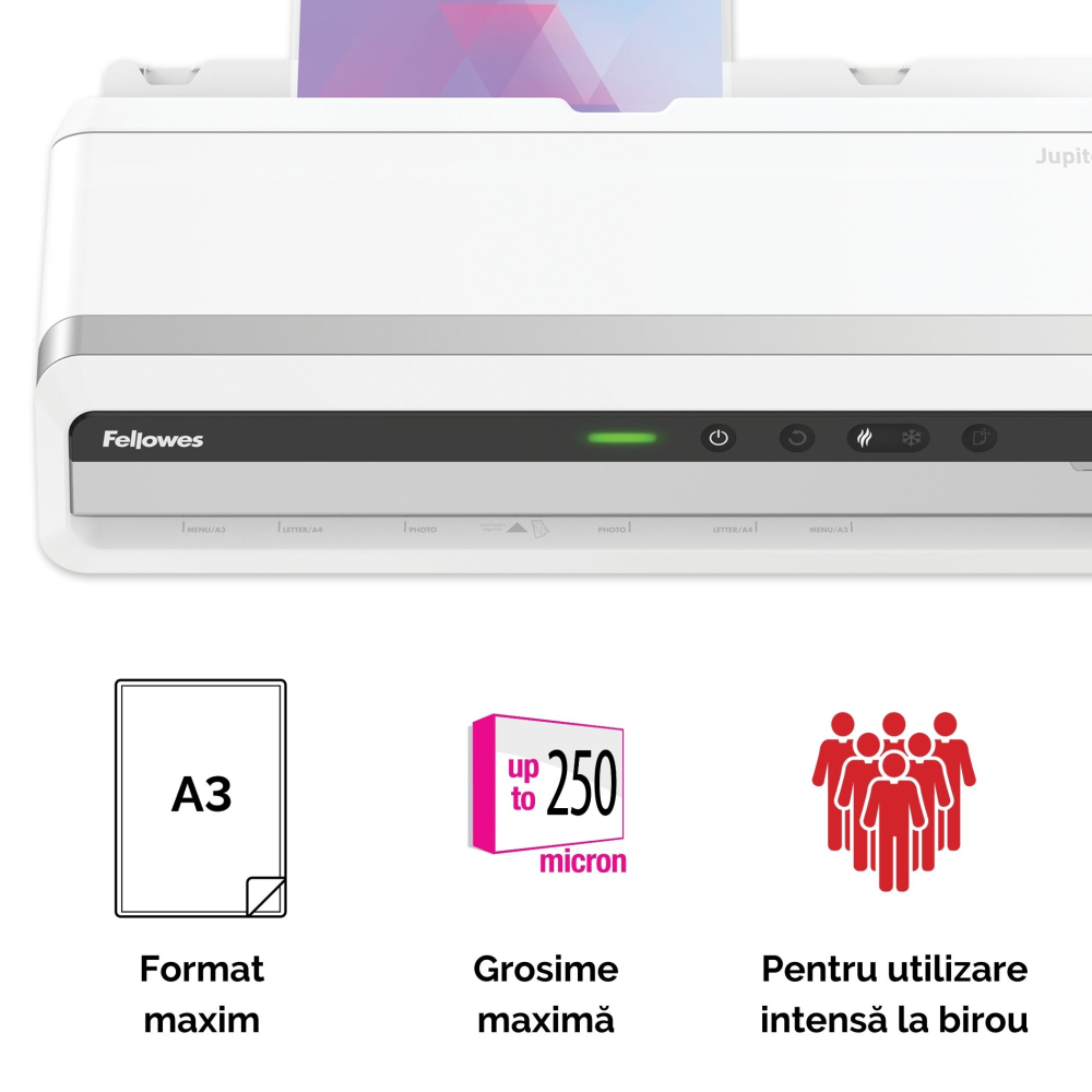 Laminator a3 jupiter lx 6 role fellowes [3]