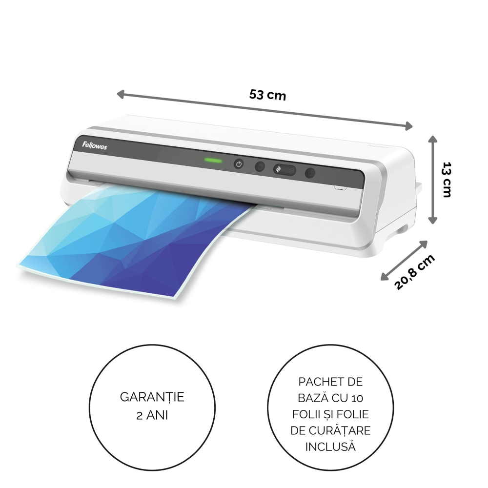 Laminator a3 jupiter lx 6 role fellowes [5]