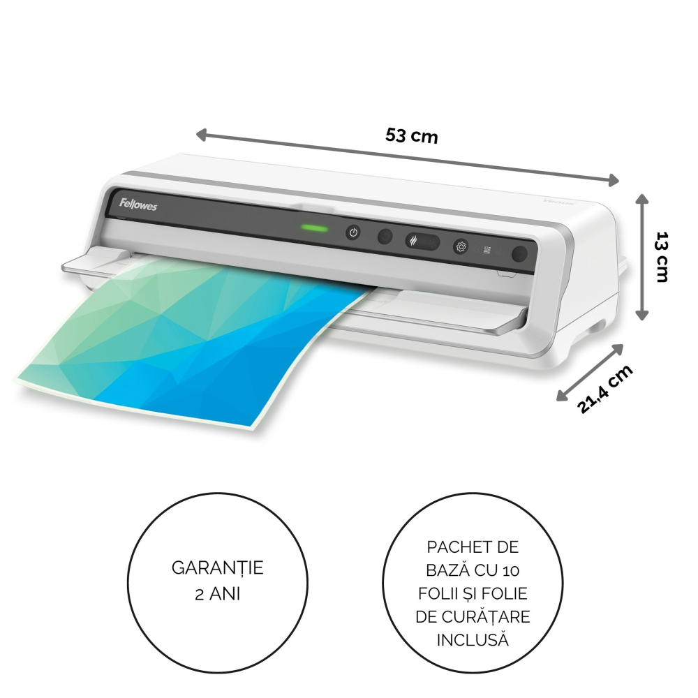Laminator a3 venus lx 6 role fellowes [5]