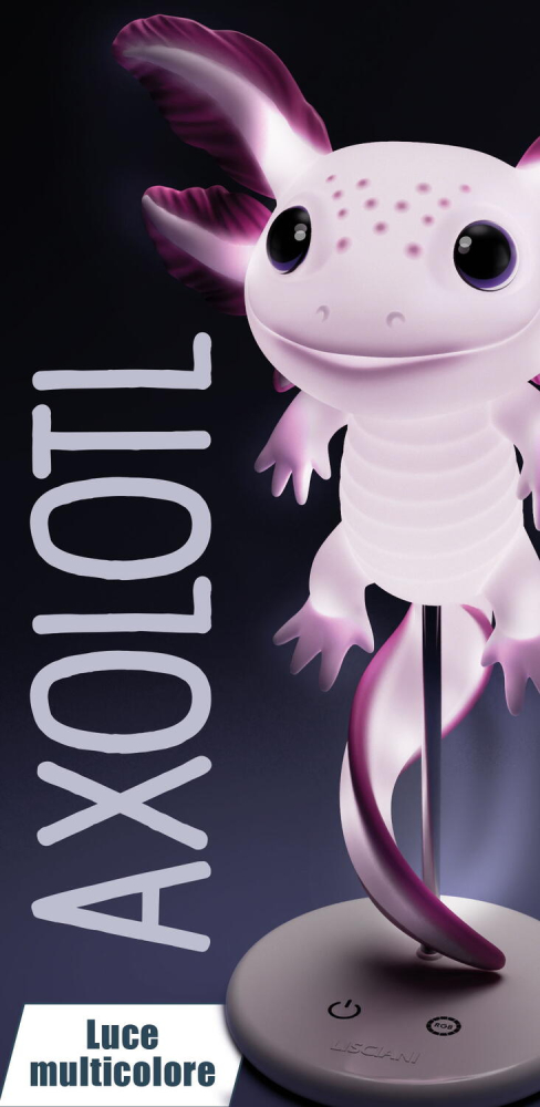 Lampa de veghe multicolora Rainy Days - Axolotl [2]