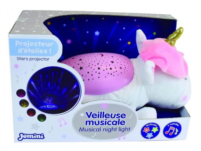 Lampa Muzicala De Plus Jemini 39cm Unicorn [2]