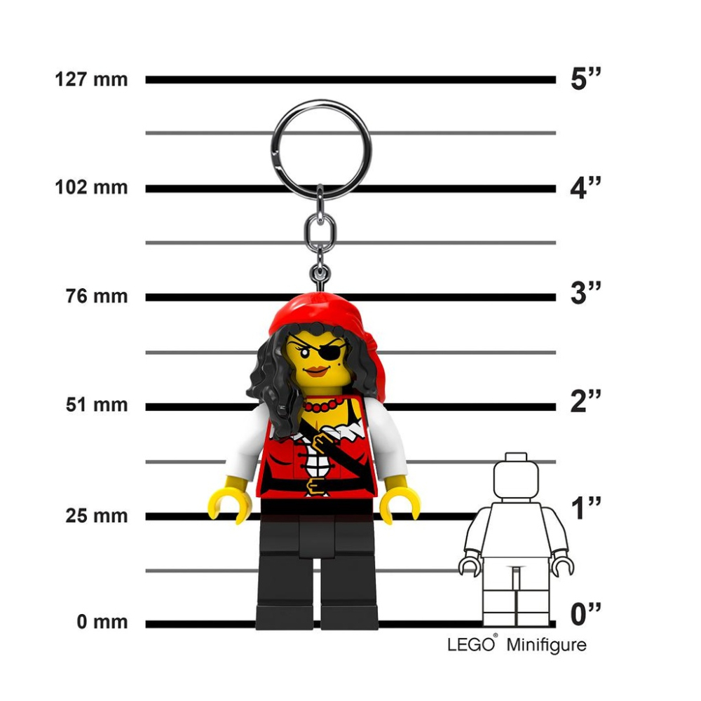 Lampi si brelocuri cu LED Breloc cu LED LEGO Prinţesa Pirat varsta copil  6+ ani [3]