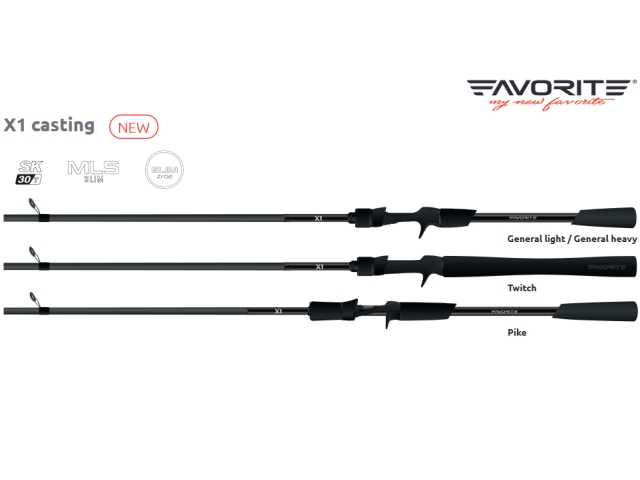 Lanseta Favorite X1C Twitch X1.1C-702H 2.13m 12-40g Ex-Fast X1C Twitch 2.13m 12-40g [2]