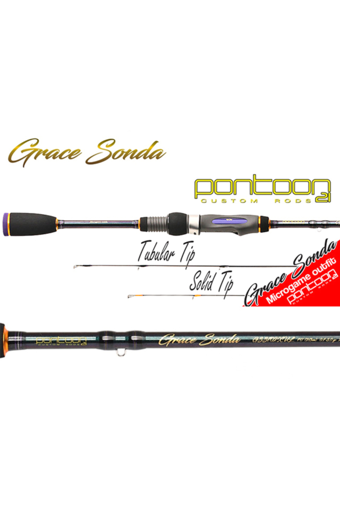 Lanseta Pontoon21 Grace Sonda GSS722LTT 2.18m 1.7-10.5g Extra Fast Grace Sonda 2.18m 1.7-10.5g Ex.Fast [2]
