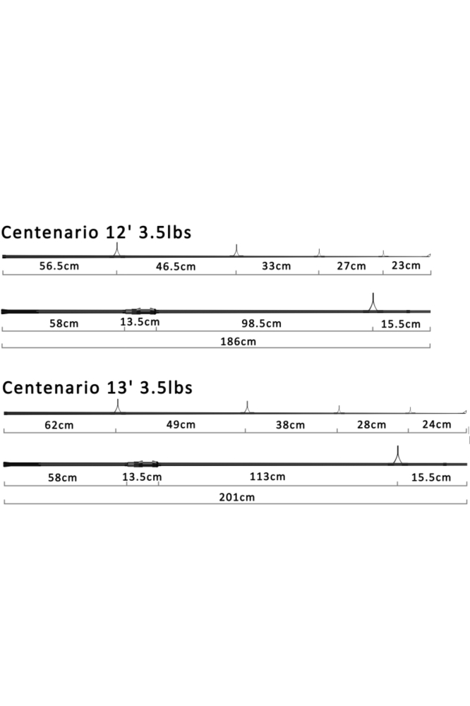 Lanseta Select Baits Centenario 12' 3.5lbs Centenario 12' 3.5lbs 50mm [4]