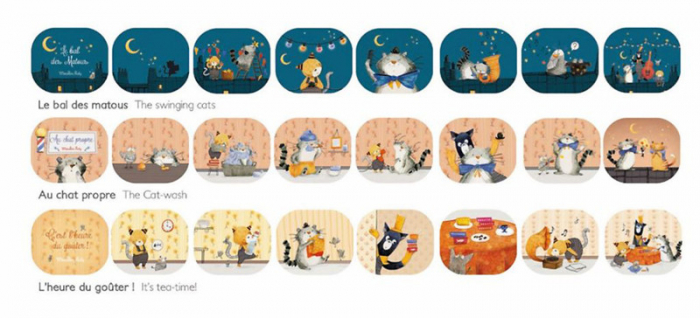 Lanterna cu povesti Pisicile Moustaches, Moulin Roty, varsta 3 - 6, 6 - 9 ani, Baiat, Fata [3]