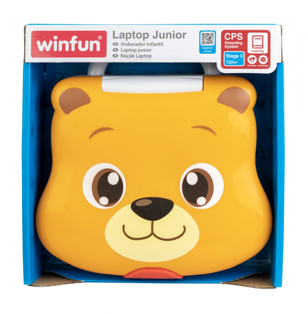 Laptop ursulet pentru bebelusi, winfun, varsta de la 1 an la 3 ani [1]