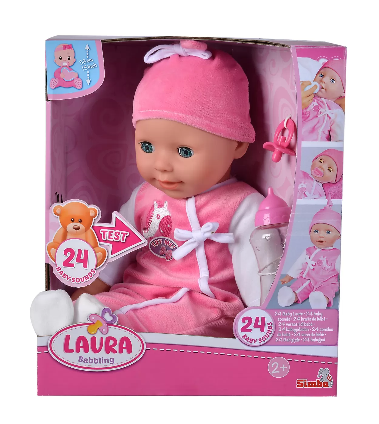 Laura babbling bebelus 38cm [1]