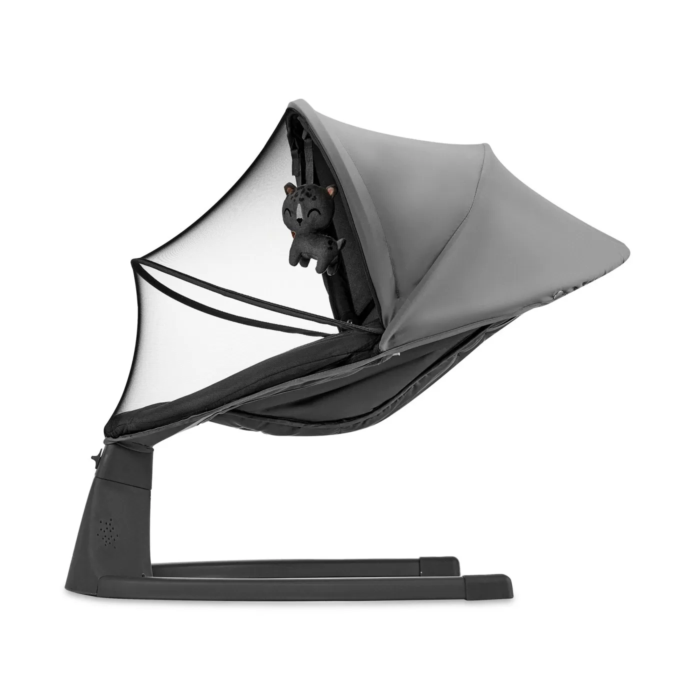 Leagan electric kinderkraft lumi 2, dark grey, varsta de la 0 luni la 9 luni [6]