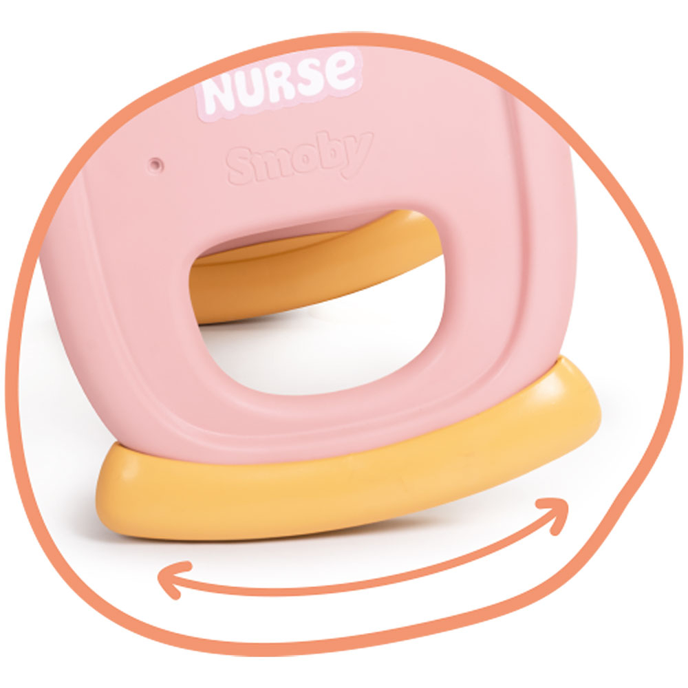 Leagan pentru papusa Smoby Baby Nurse Baby's Cot cu carusel [3]