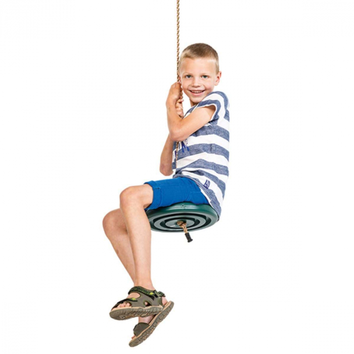 Leagan rotund din plastic, Monkey PP10 - Verde [3]