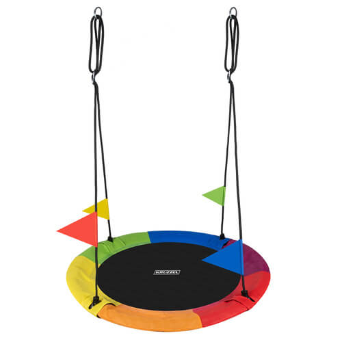 Leagan cuib 110 cm multicolor – 150 kg – reglabil, rezistent intemperii [5]