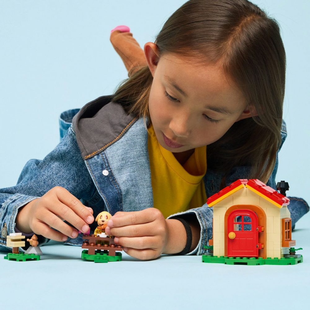  LEGO Animal Crossing Casa confortabila a lui Goldie pentru copii cu varsta de 6 + ani [7]
