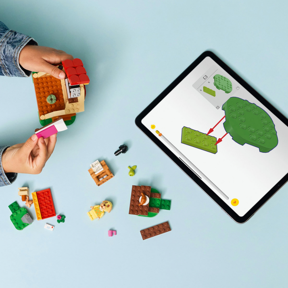  LEGO Animal Crossing Casa confortabila a lui Goldie pentru copii cu varsta de 6 + ani [6]