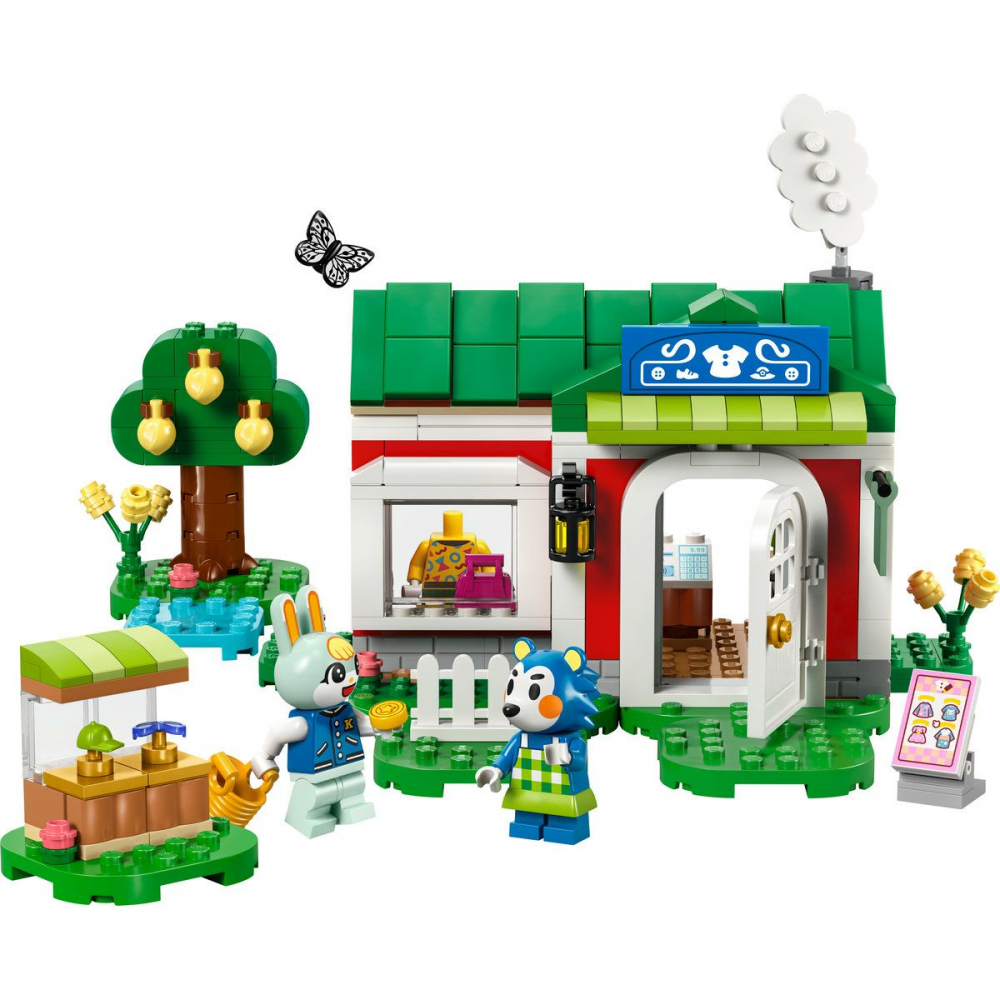 Lego animal crossing magazinul de haine detinut de able sisters 77055, varsta de la 6 ani la 8 ani [2]