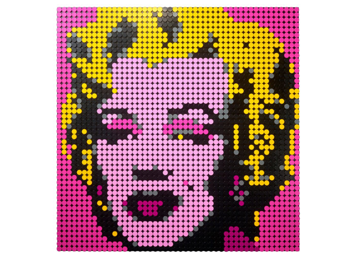 Lego art Andy Warhol's Marilyn Monroe (31197), varsta de la 14 ani la +15 ani [5]