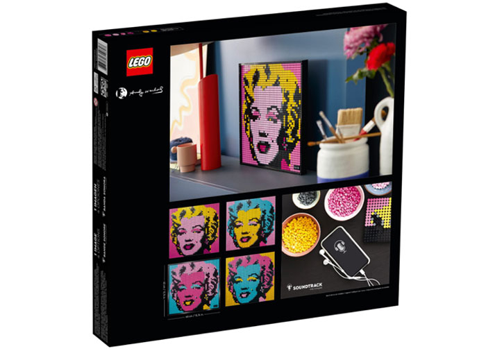 Lego art Andy Warhol's Marilyn Monroe (31197), varsta de la 14 ani la +15 ani [10]