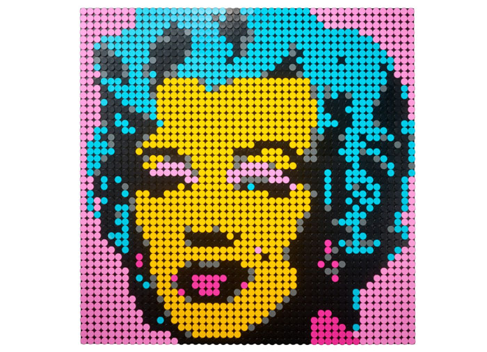 Lego art Andy Warhol's Marilyn Monroe (31197), varsta de la 14 ani la +15 ani [6]