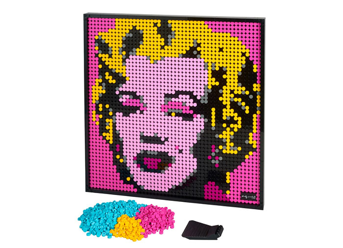 Lego art Andy Warhol's Marilyn Monroe (31197), varsta de la 14 ani la +15 ani [2]