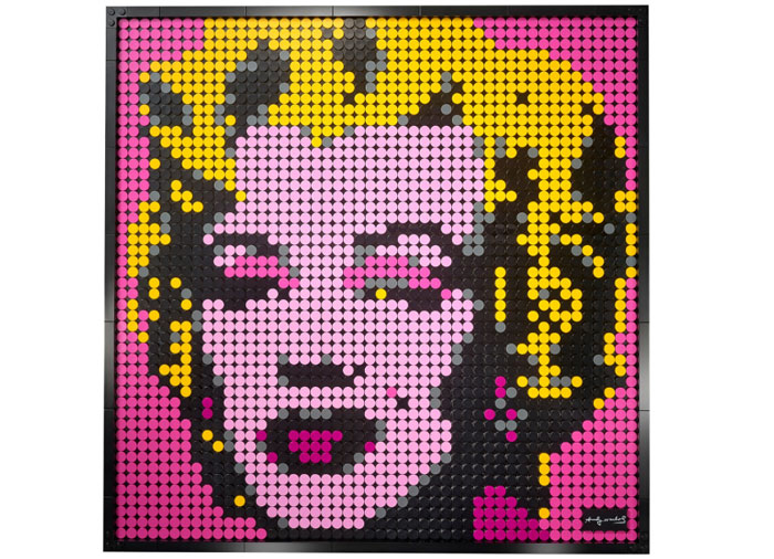 Lego art Andy Warhol's Marilyn Monroe (31197), varsta de la 14 ani la +15 ani [9]
